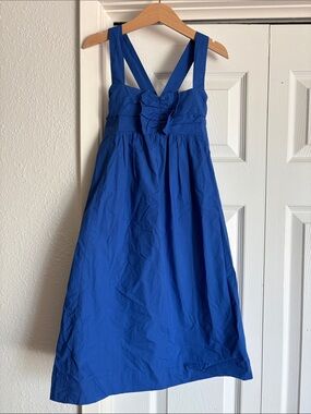 J. Crew Crewcuts Royal Blue Sleeveless Midi Dress